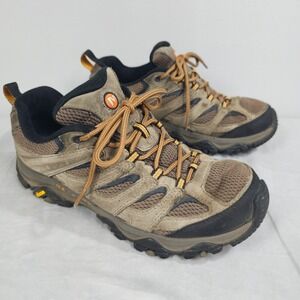 Merrell Moab 3 Shoes Men Size 9 Brown Suede Mesh Low Hiking Sneaker